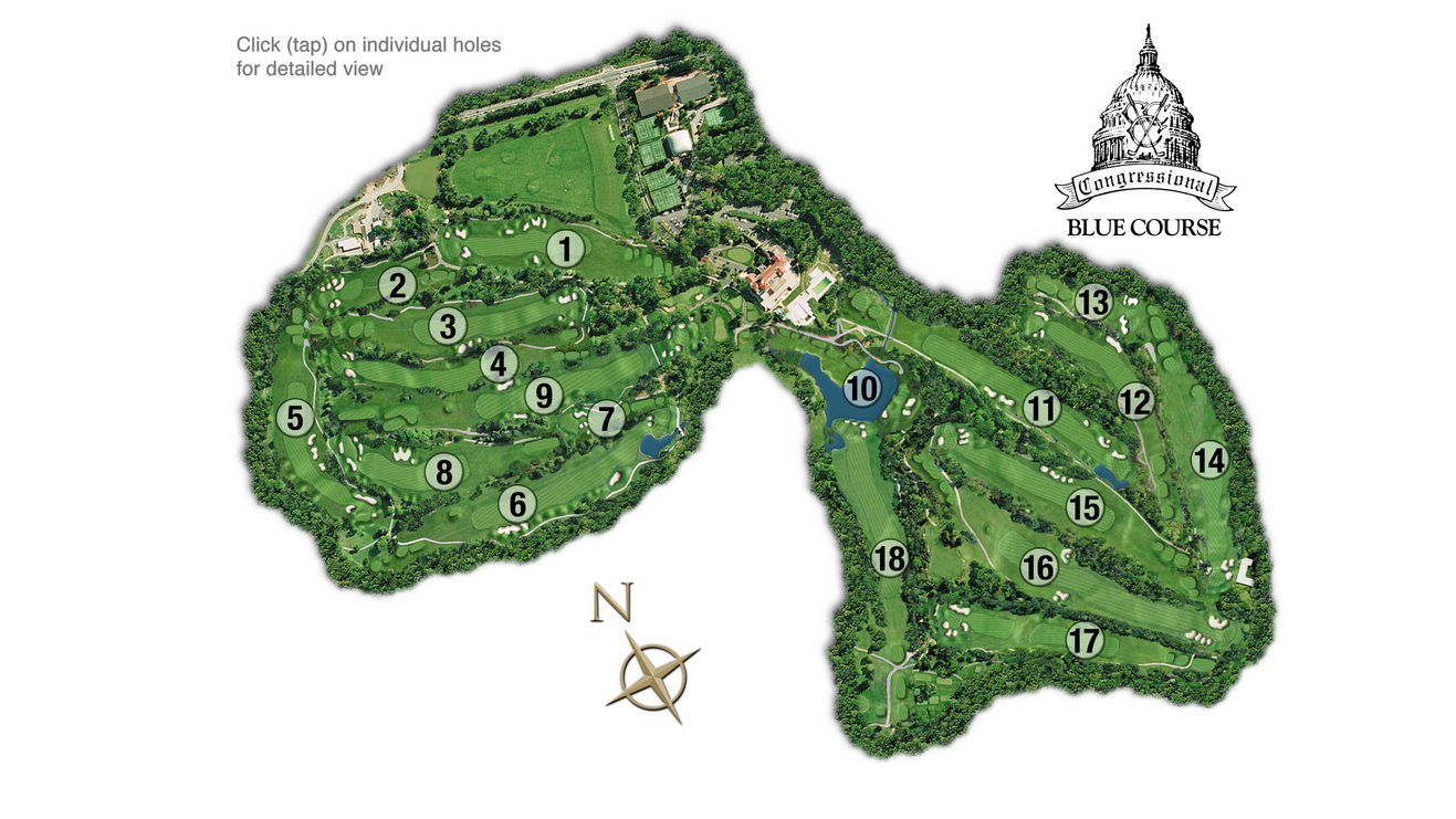 Congressional Country Club (Blue): Course Tour | Courses | Golf Digest