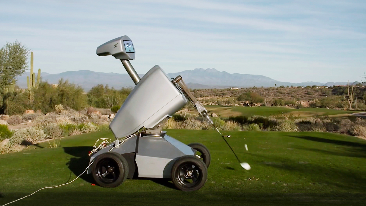 Hollywood Vorsprechen von jetzt an robot golf swing machine Brillant