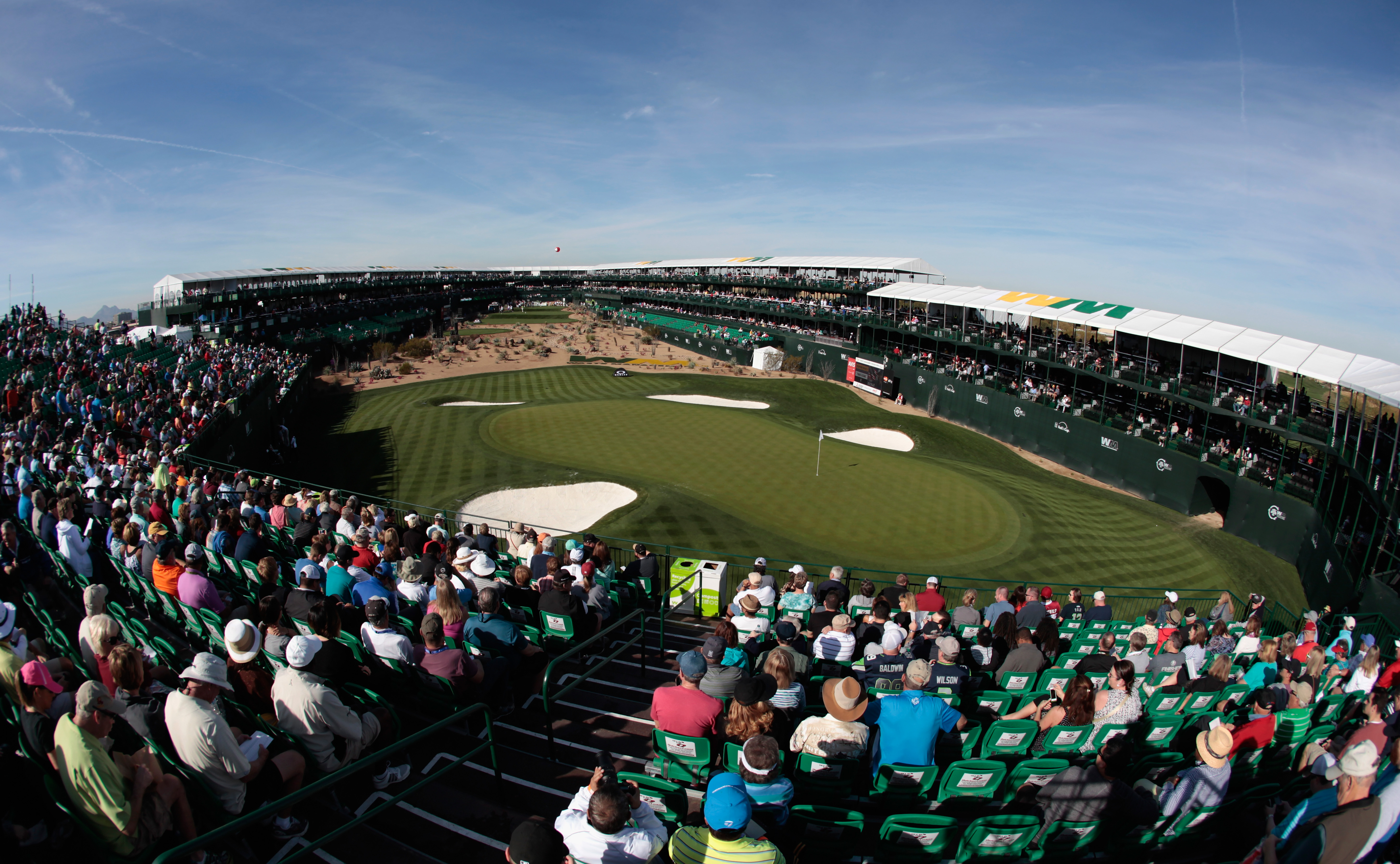 Why doesnt the TPC Scottsdale build a permanent stadium around 16th h This is the Loop Golf Digest