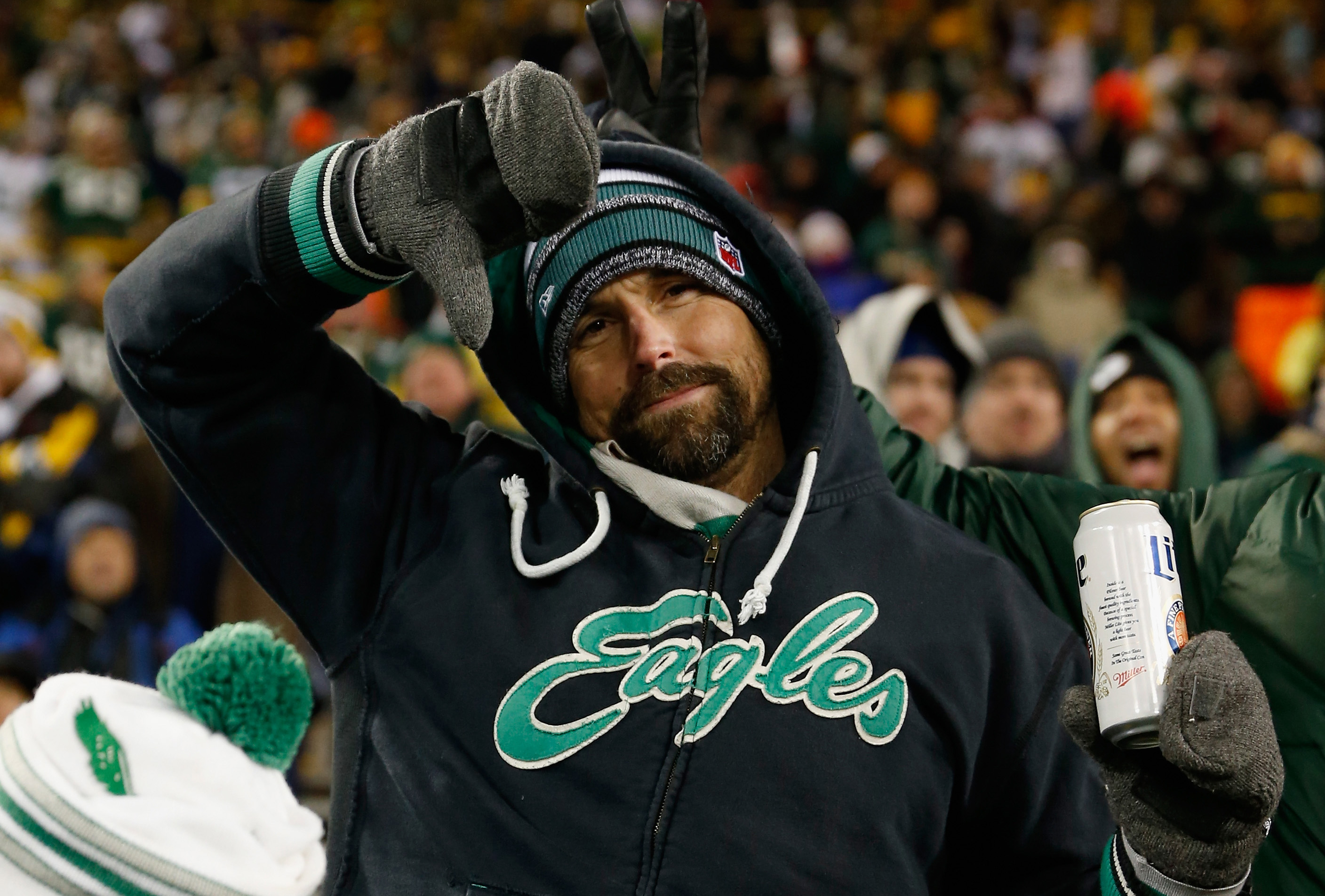 Philadelphia Eagles fan takes shot at his loser team from beyond the grave, This is the Loop
