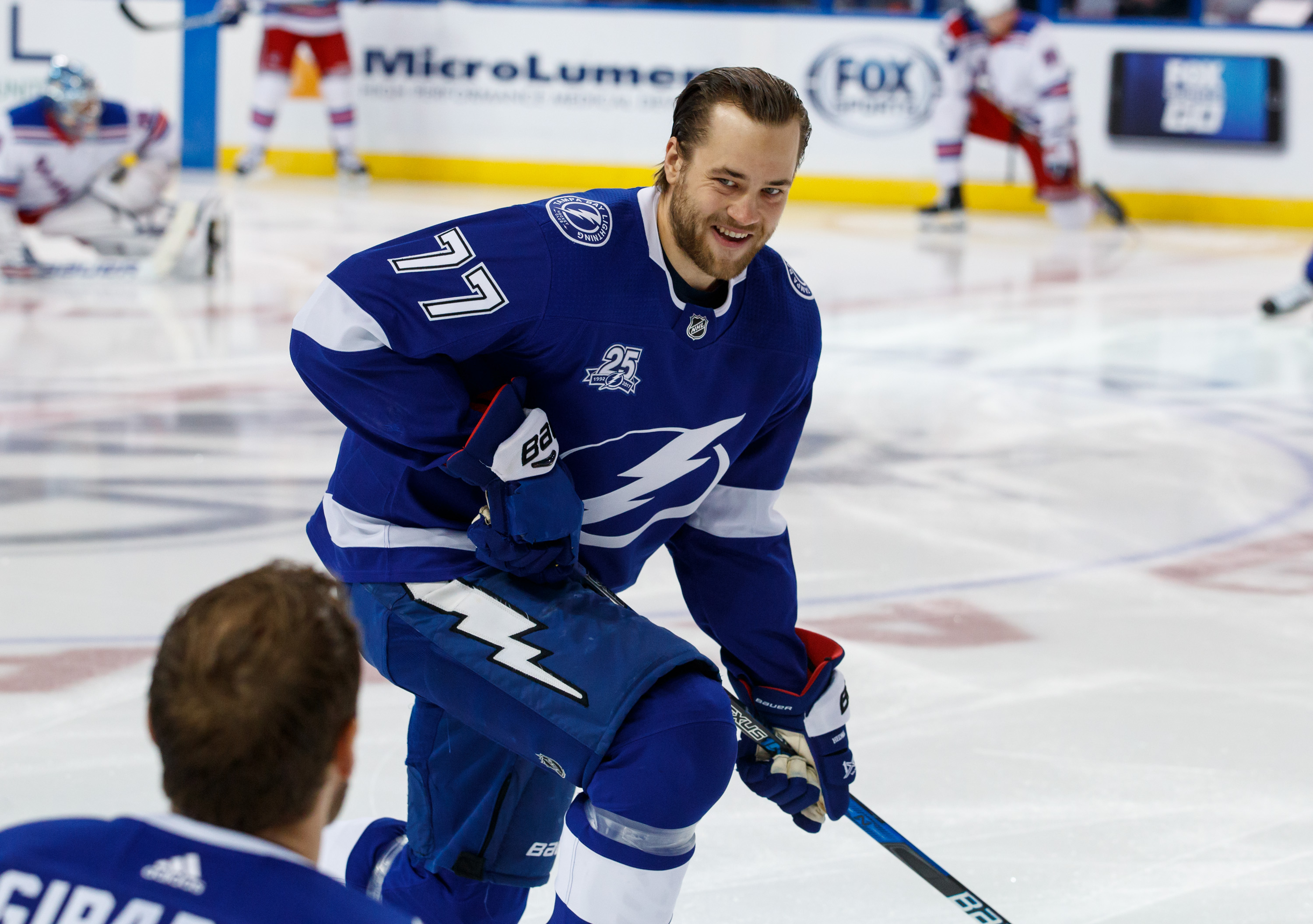 Victor Hedman and Tampa's equipment manager have a wild pre-game ritual -  Article - Bardown