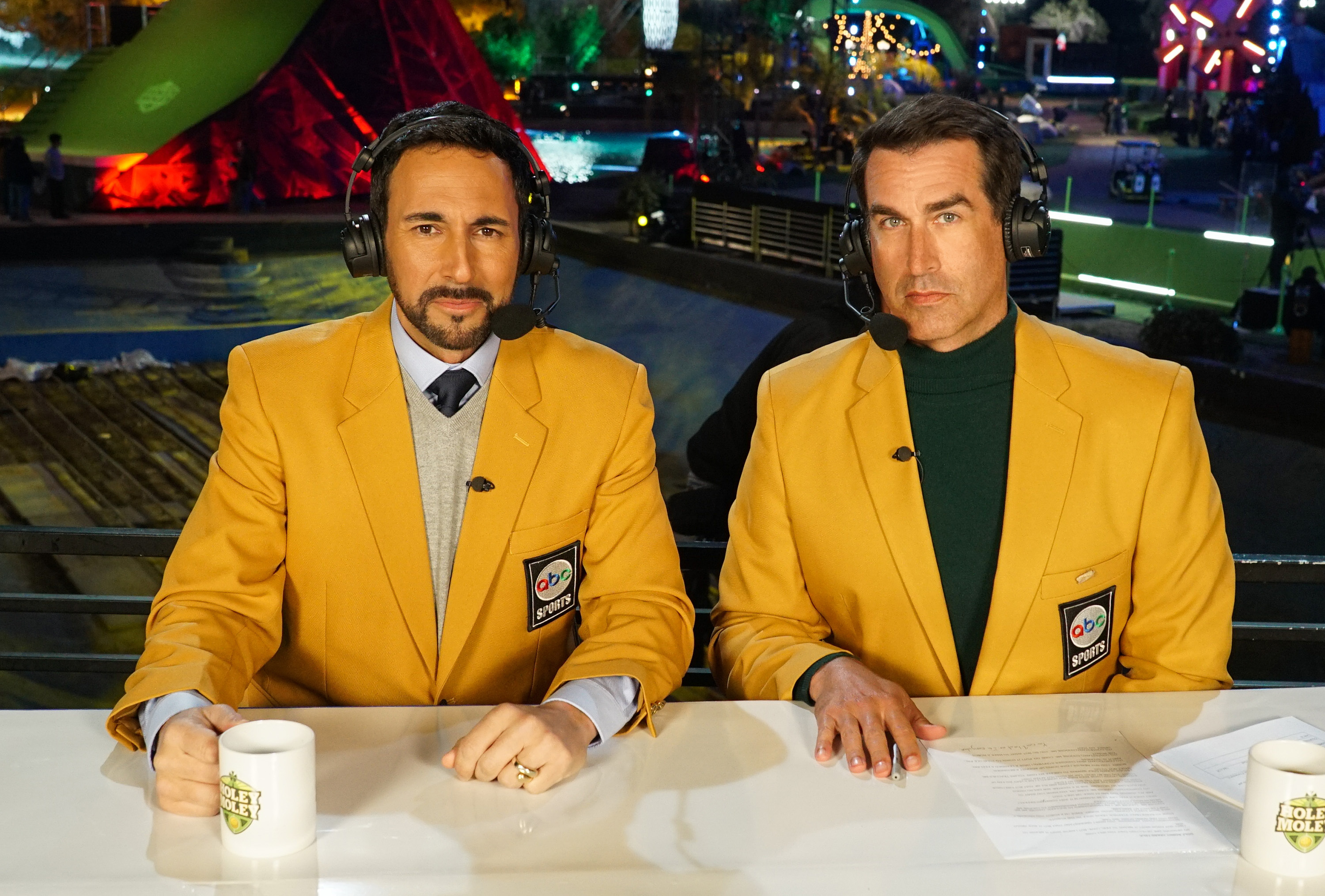 Joe Tessitore and Rob Riggle—America&amp;#39;s new golf broadcast dream team—sound off on the making of &amp;#39;Holey Moley&amp;#39; | This is the Loop | Golf Digest