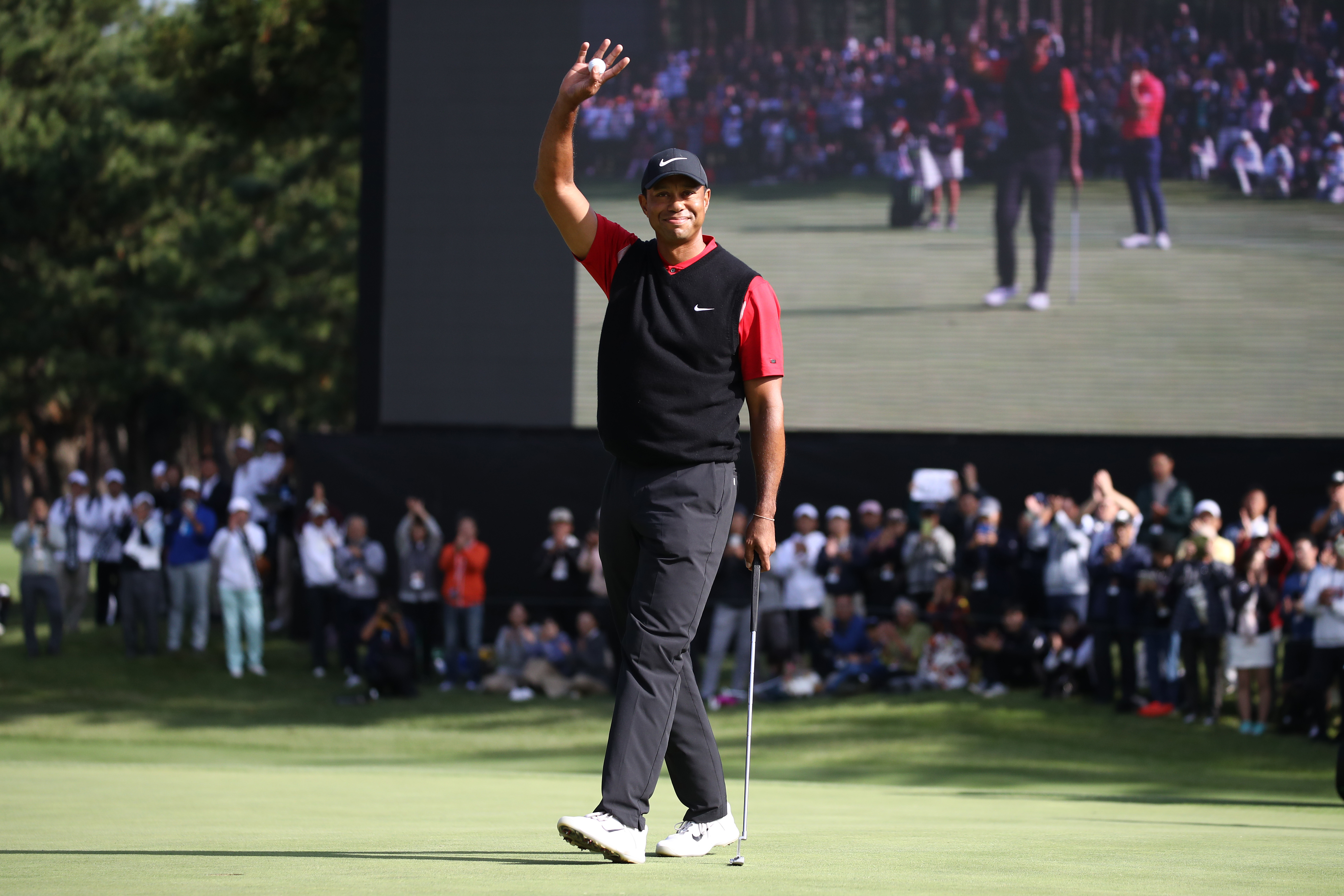Tiger Woods says his Zozo Championship win was the validation he needed to becoming a playing captain Golf News and Tour Information Golf Digest