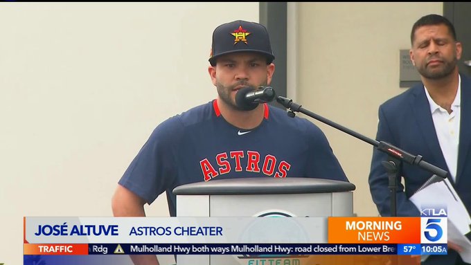 Astros star Jose Altuve unveils potentially exonerating chest