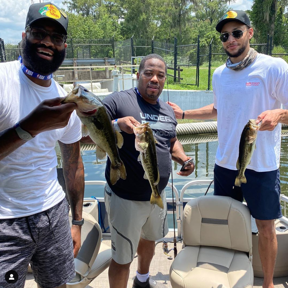 The NBA allegedly stocked the bubble lake with fish, proving
