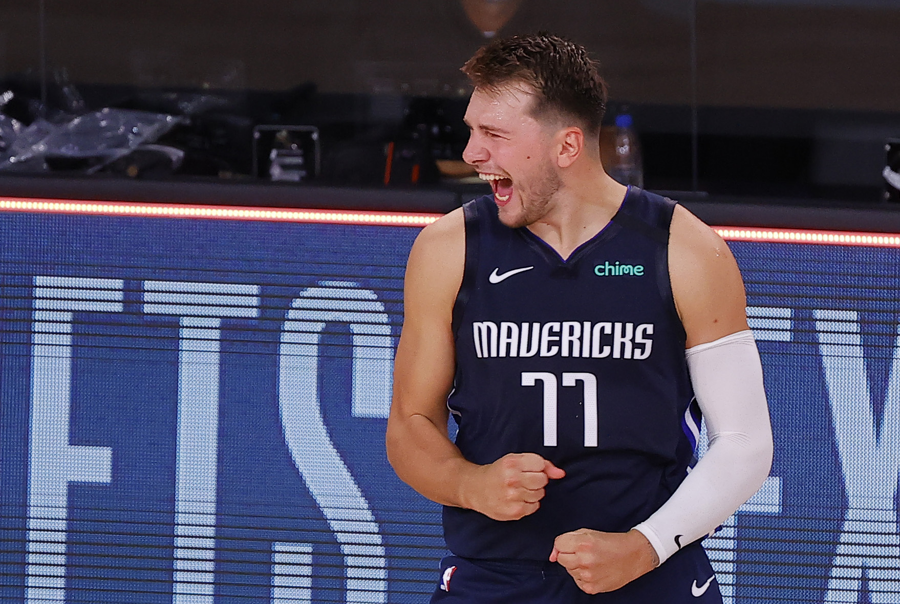 Luka Doncic's weight takes over NBA broadcast