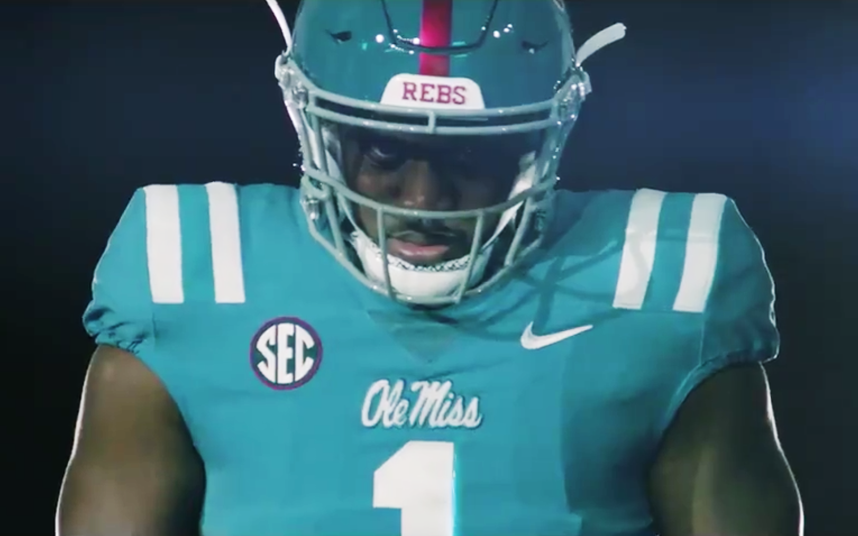 Oh hell yes, Ole Miss is rolling out electric blue uniforms for