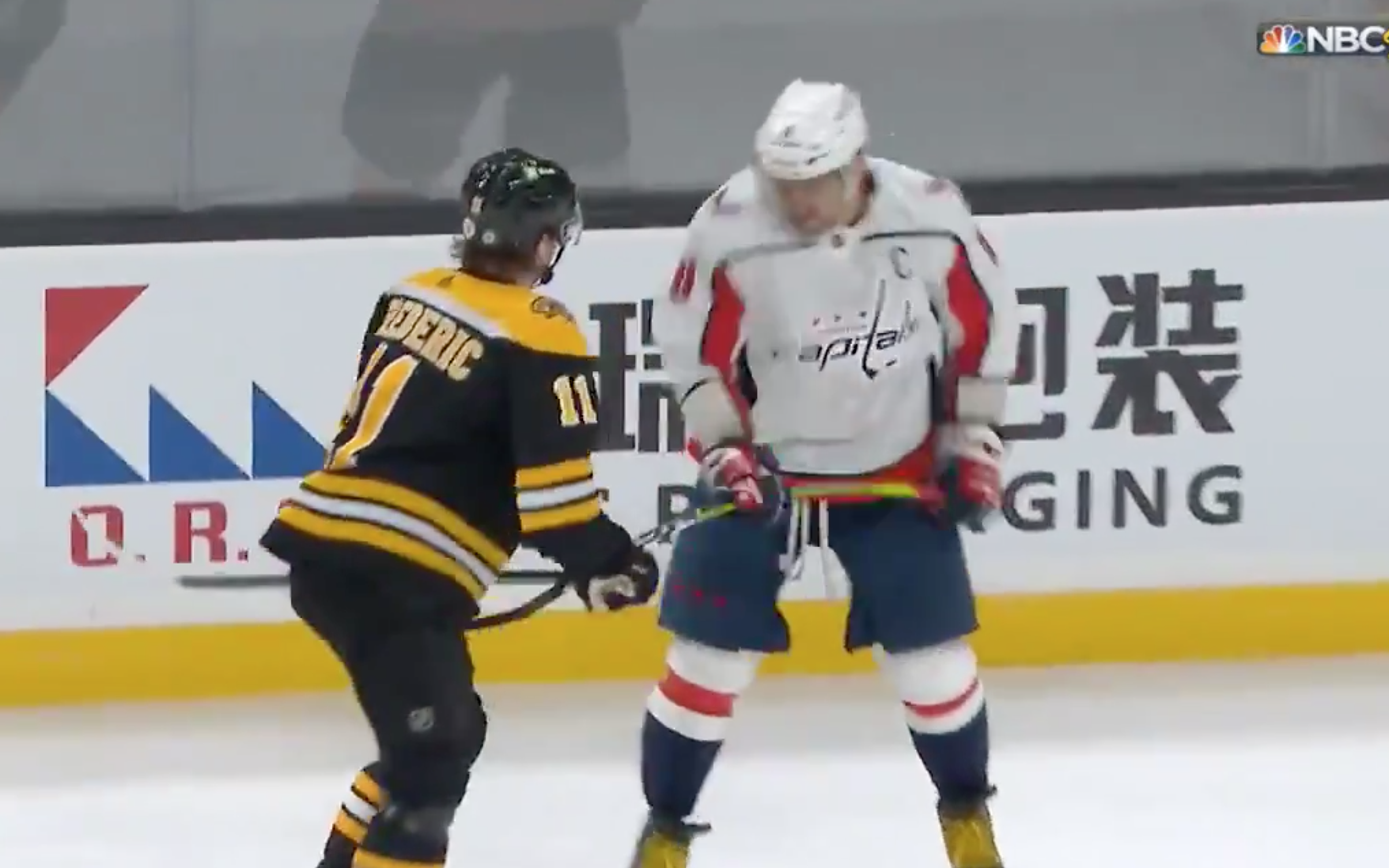 Alex Ovechkin fined $5,000 for spearing Boston Bruins' Trent