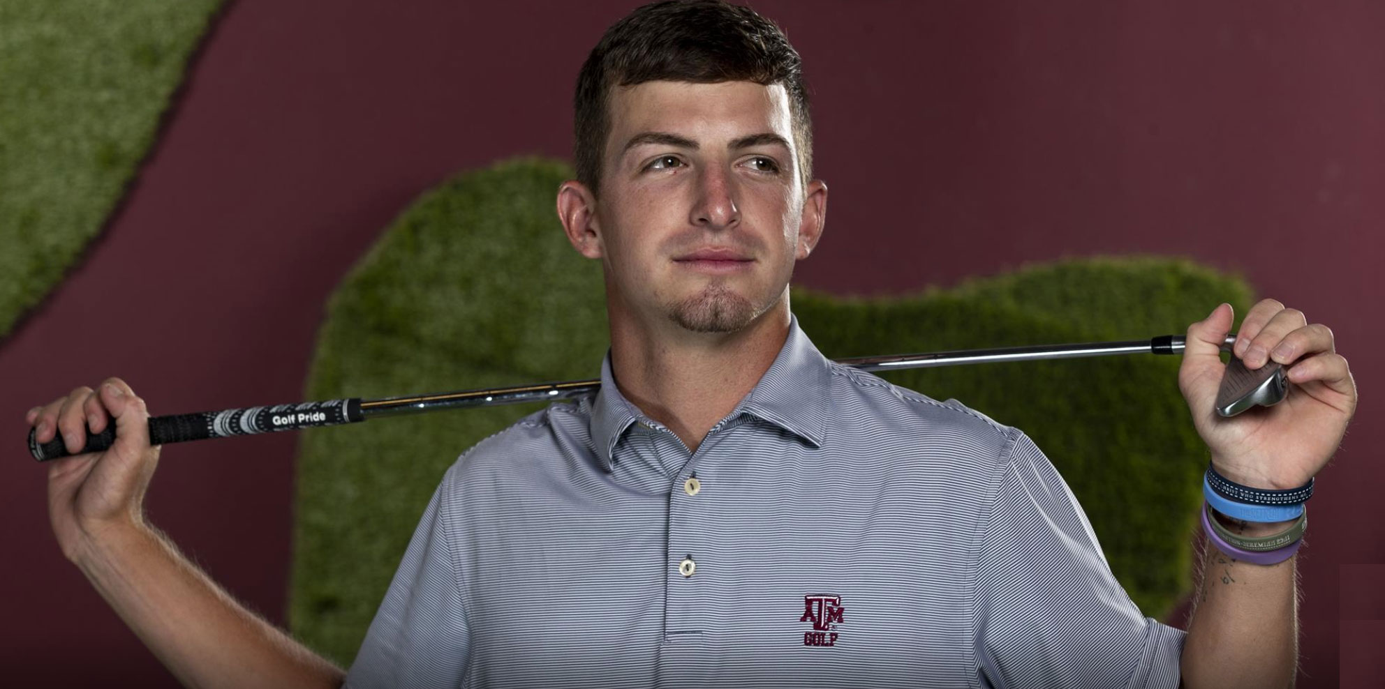Inspired by loss, Sam college golf’s top senior, is playing
