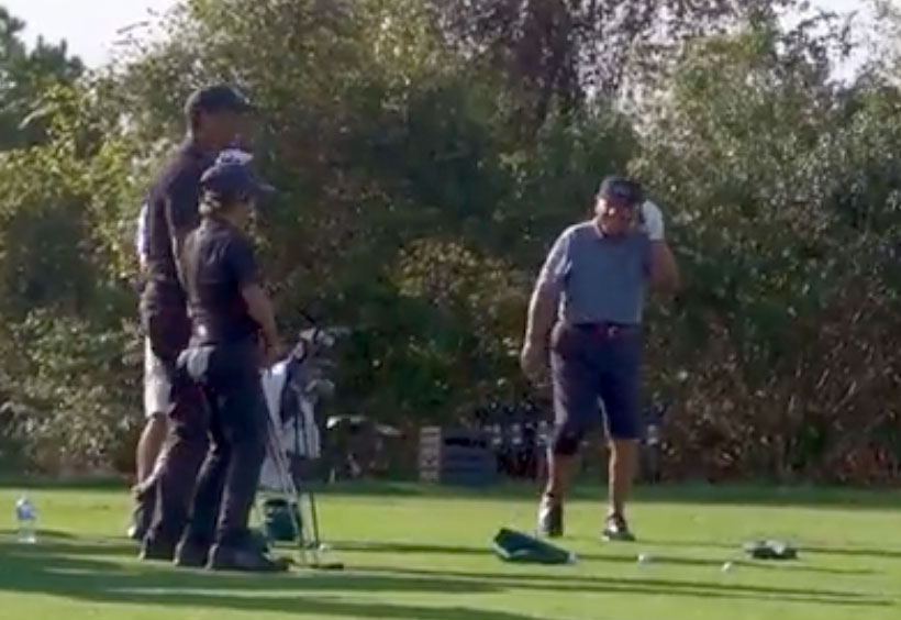 An 82-year-old Lee Trevino showing off for Tiger and Charlie Woods is as  cool as it gets | Golf News and Tour Information 