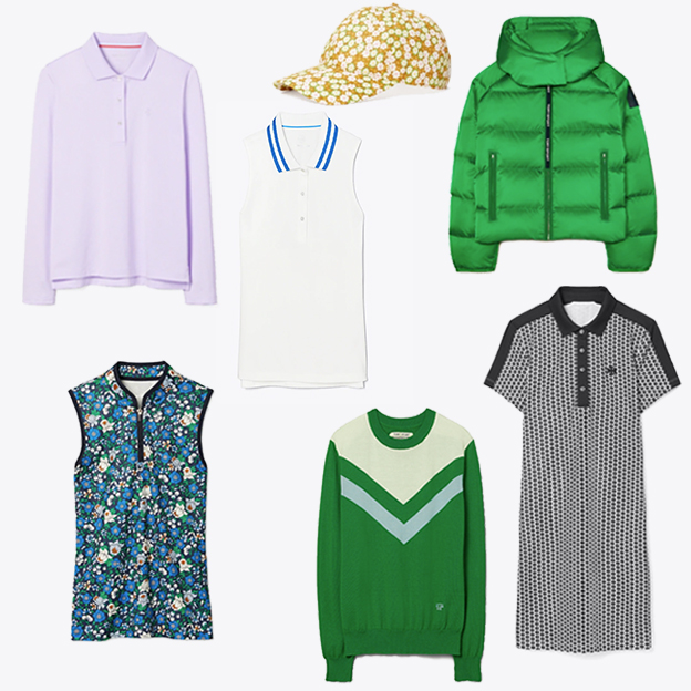 The best deals on women's golf apparel at the Tory Burch Private