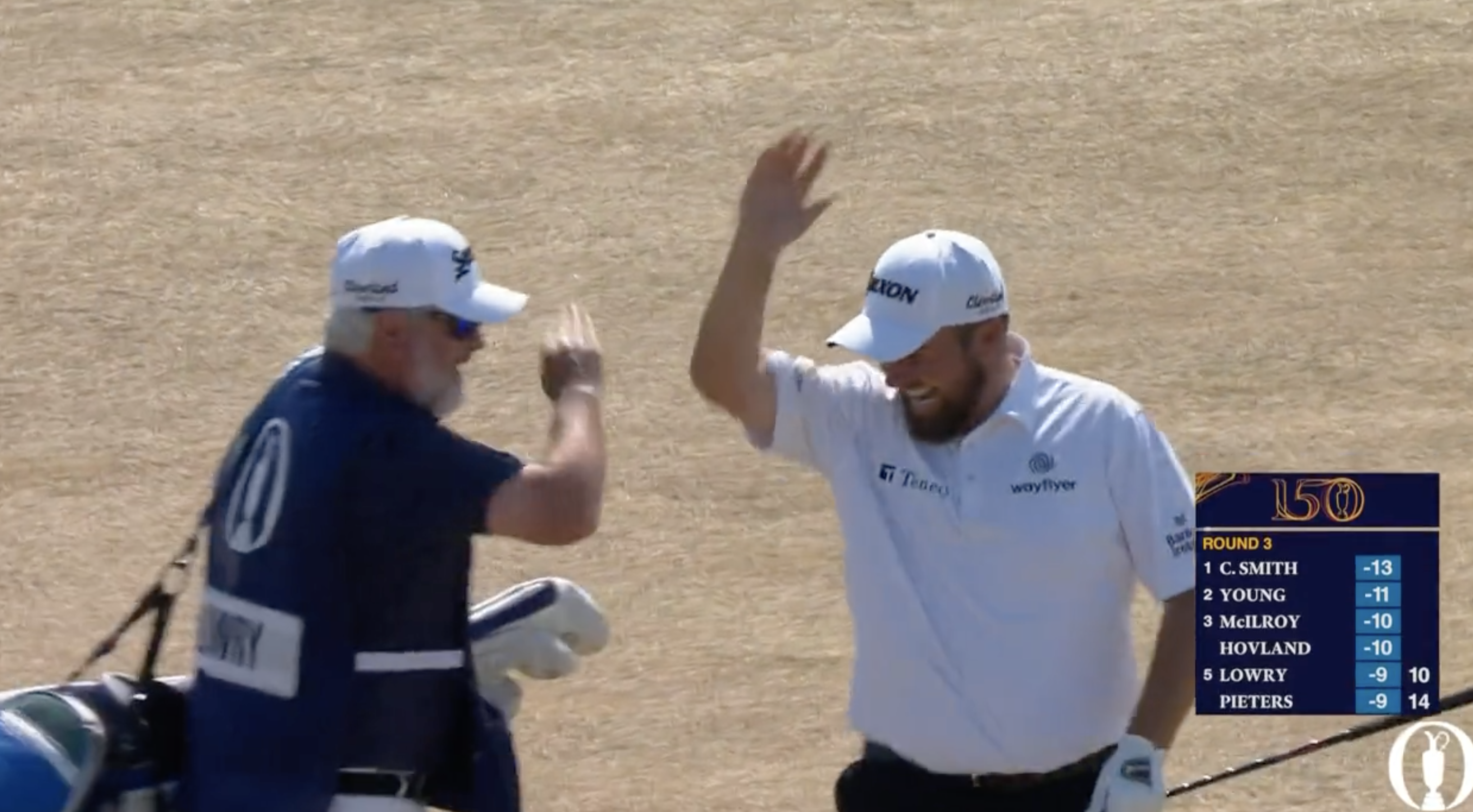 British Open 2022 Watch Shane Lowry dunk back-to-back eagles to send crowd into frenzy Golf News and Tour Information Golf Digest
