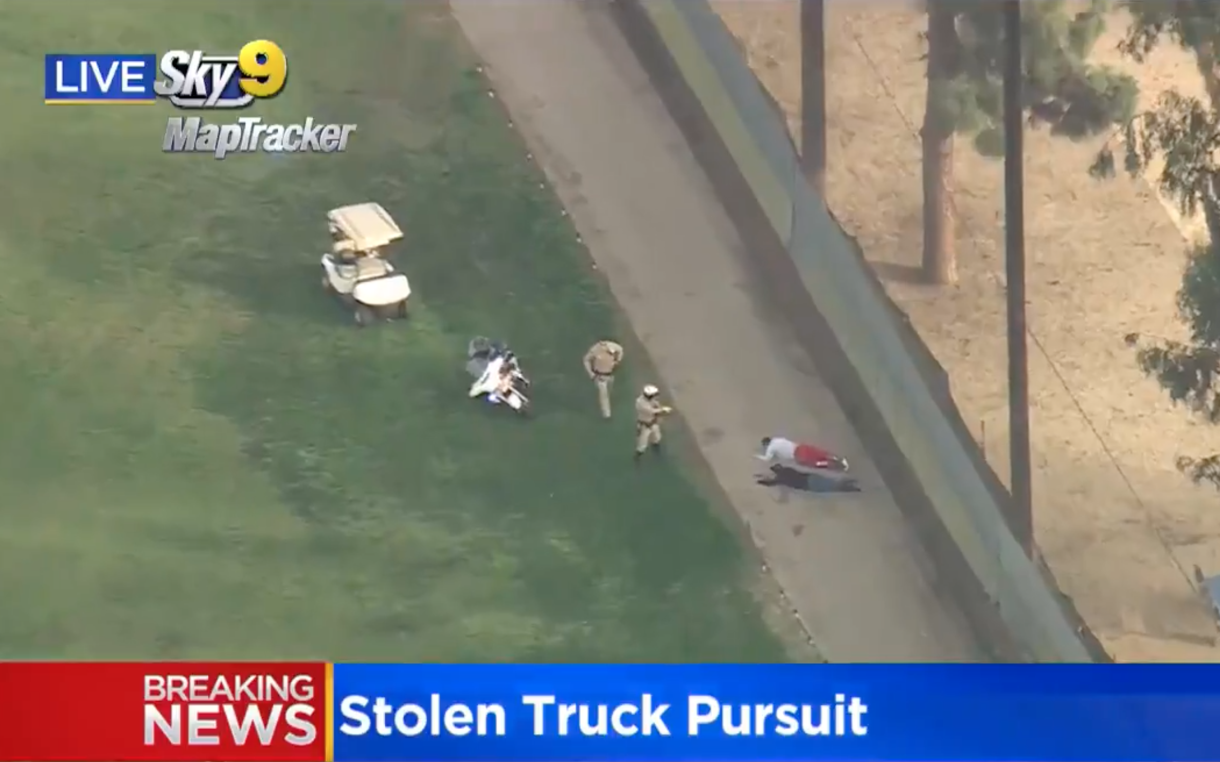 Referendum smuggling Malignant Police officer commandeers golf cart in stolen-truck chase ending on Long  Beach golf course | This is the Loop | GolfDigest.com