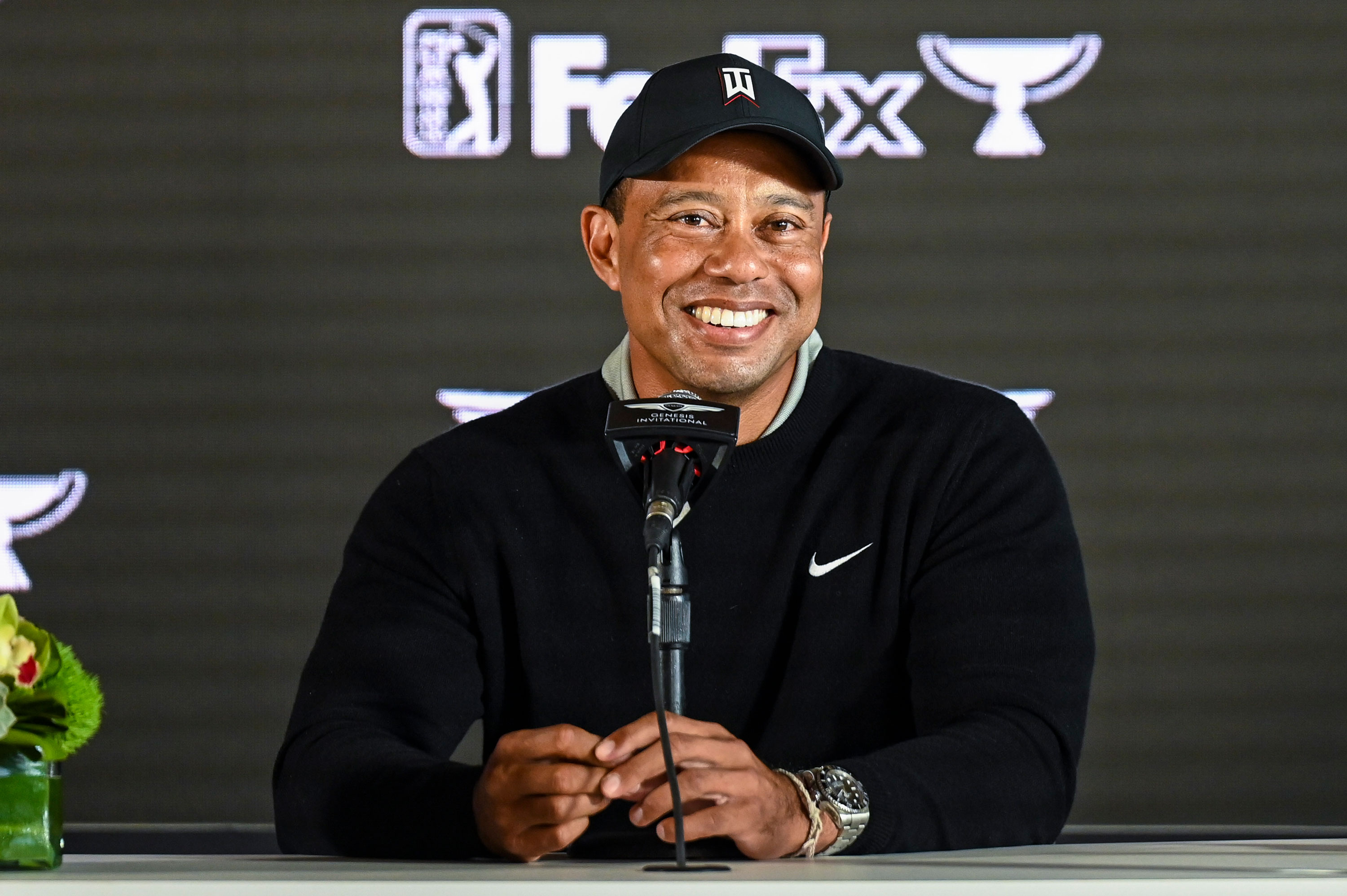 Im getting better, but … What we learned from Tiger Woods Genesis press conference Golf News and Tour Information GolfDigest