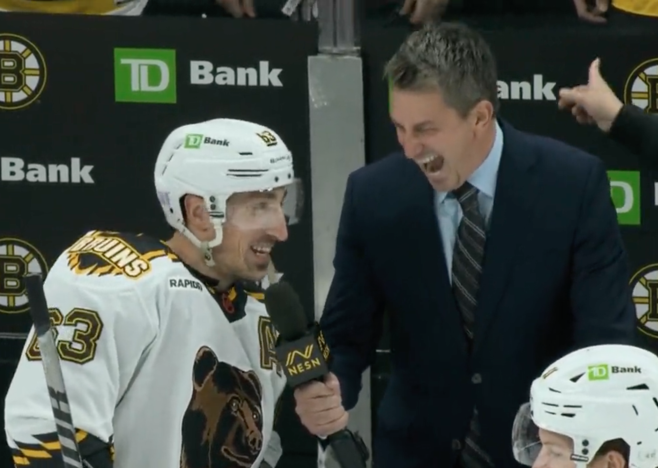 Marina Maher on X: Brad Marchand says the Pooh Bear reverse retro jerseys  are unbelievable “we've got a lot of 2s on our team but they're looking  like 10s tonight”  /