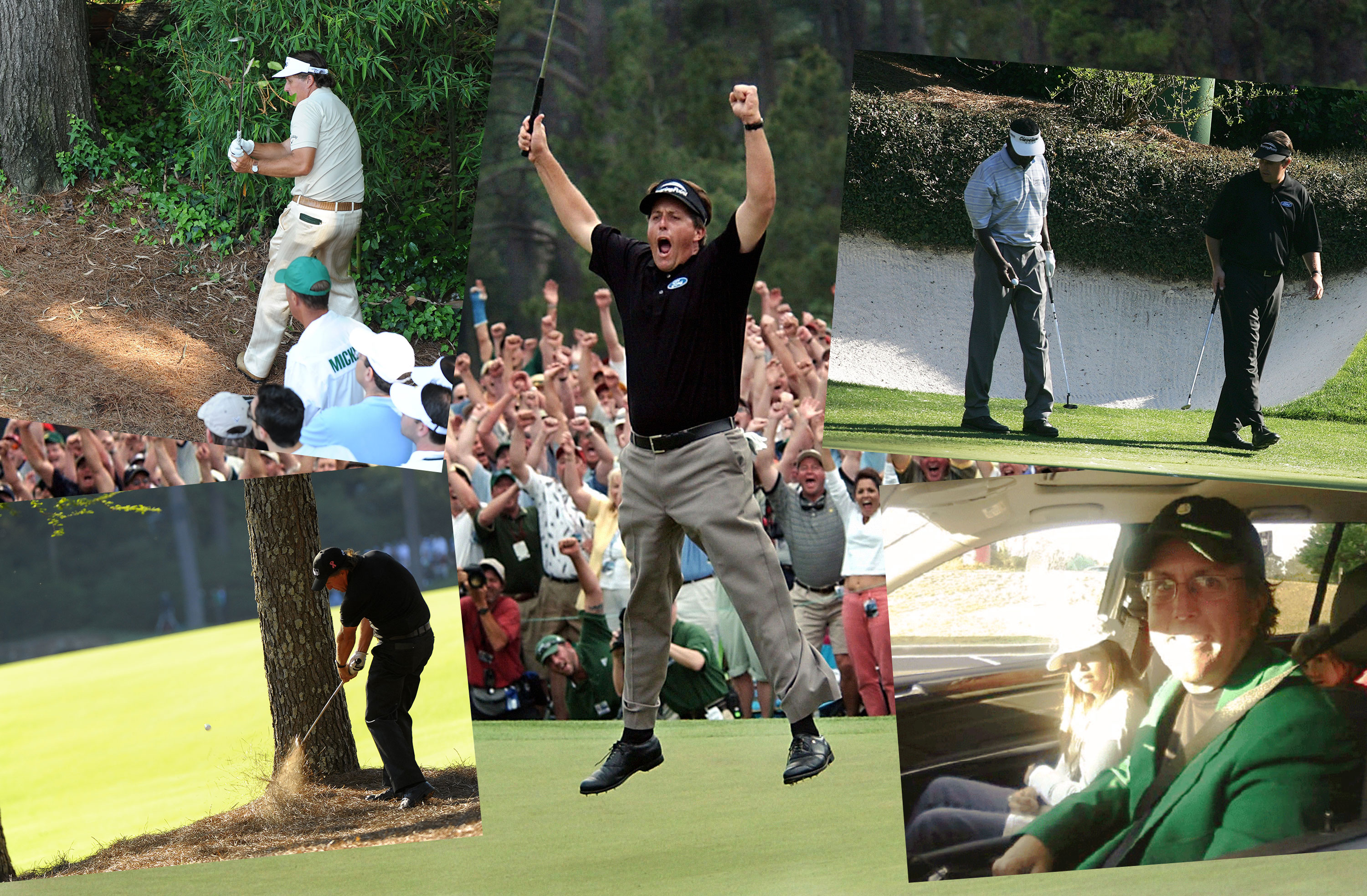 Phil Mickelson Masters Finishes