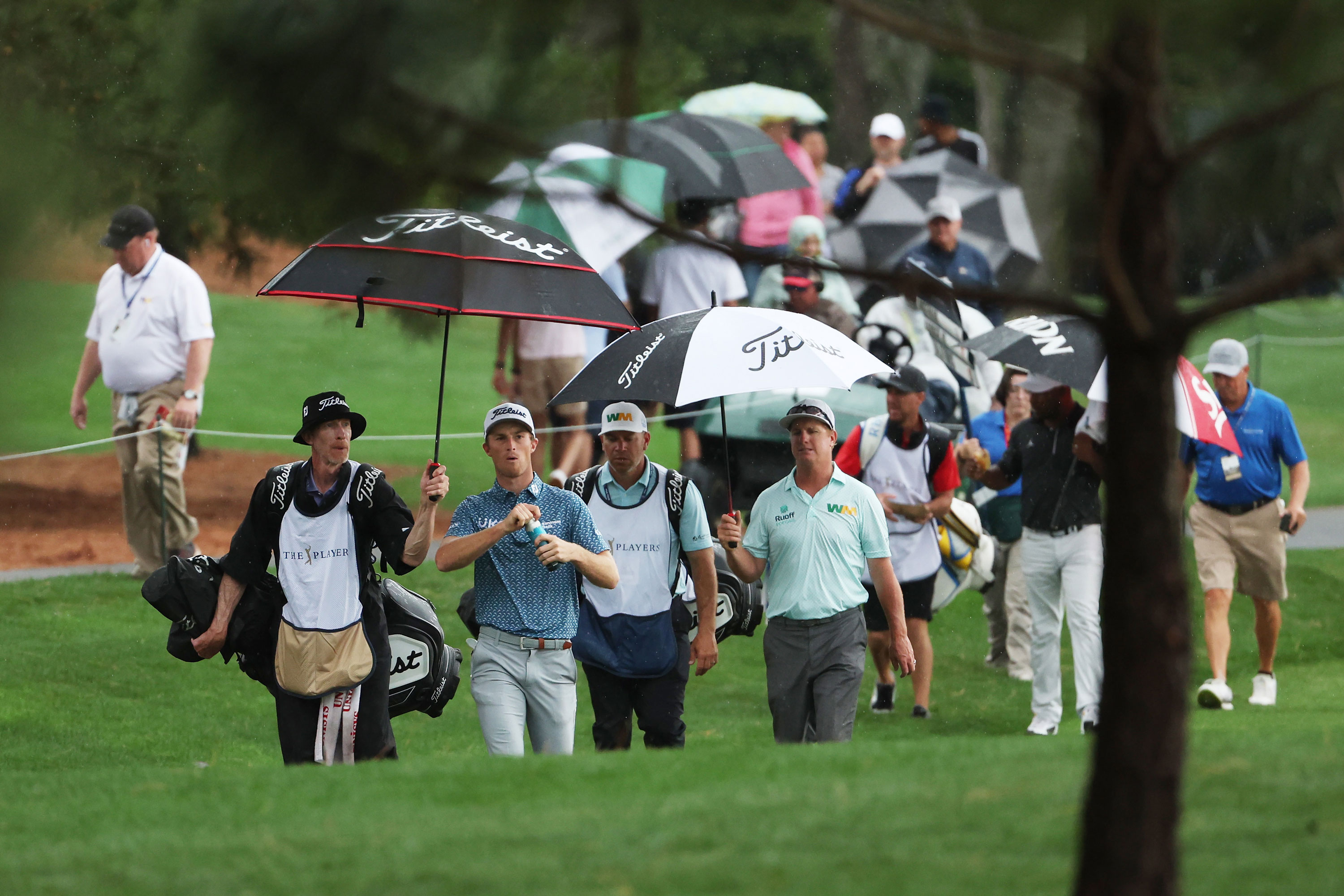 Players 2022 Sleeping, streaming and chilling with the dog—How players killed time during Thursdays rain delay Golf News and Tour Information GolfDigest