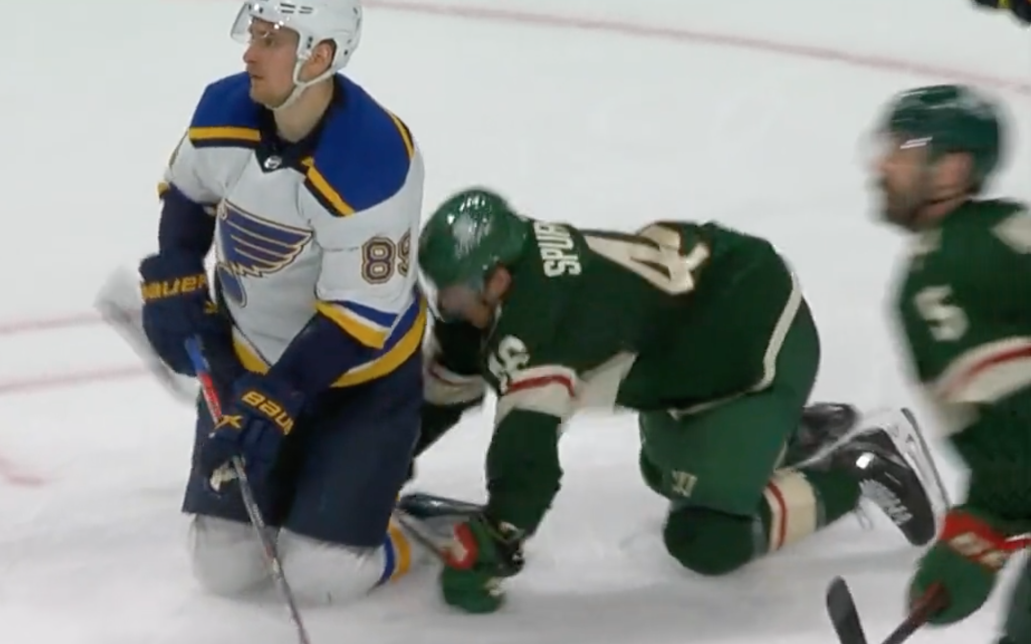 Sean Avery chopping some dudes legs off in a random minor-league hockey  game is a classic of the Sean Avery genre, This is the Loop