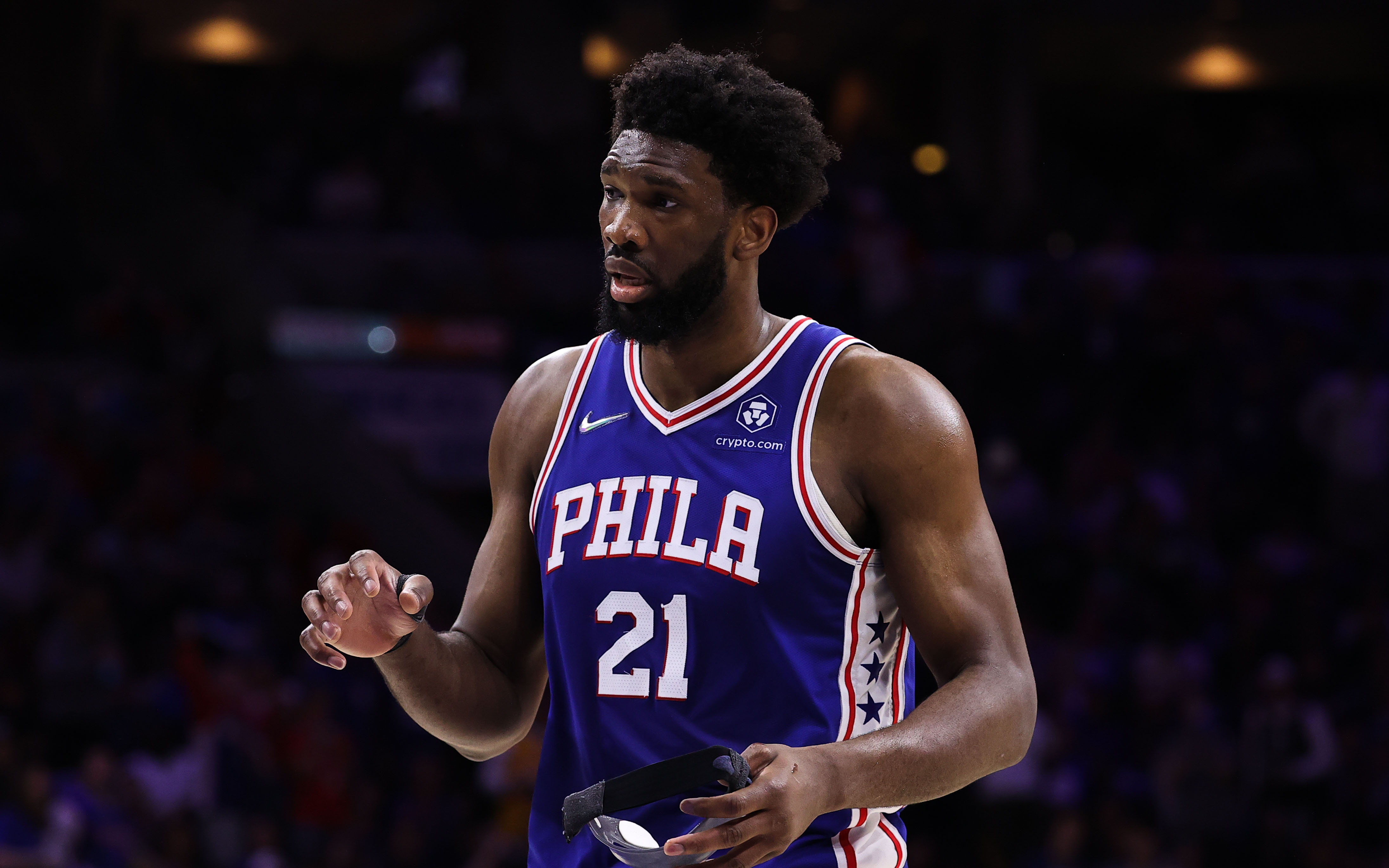 Sixers center Joel Embiid named NBA MVP. See his season in photos