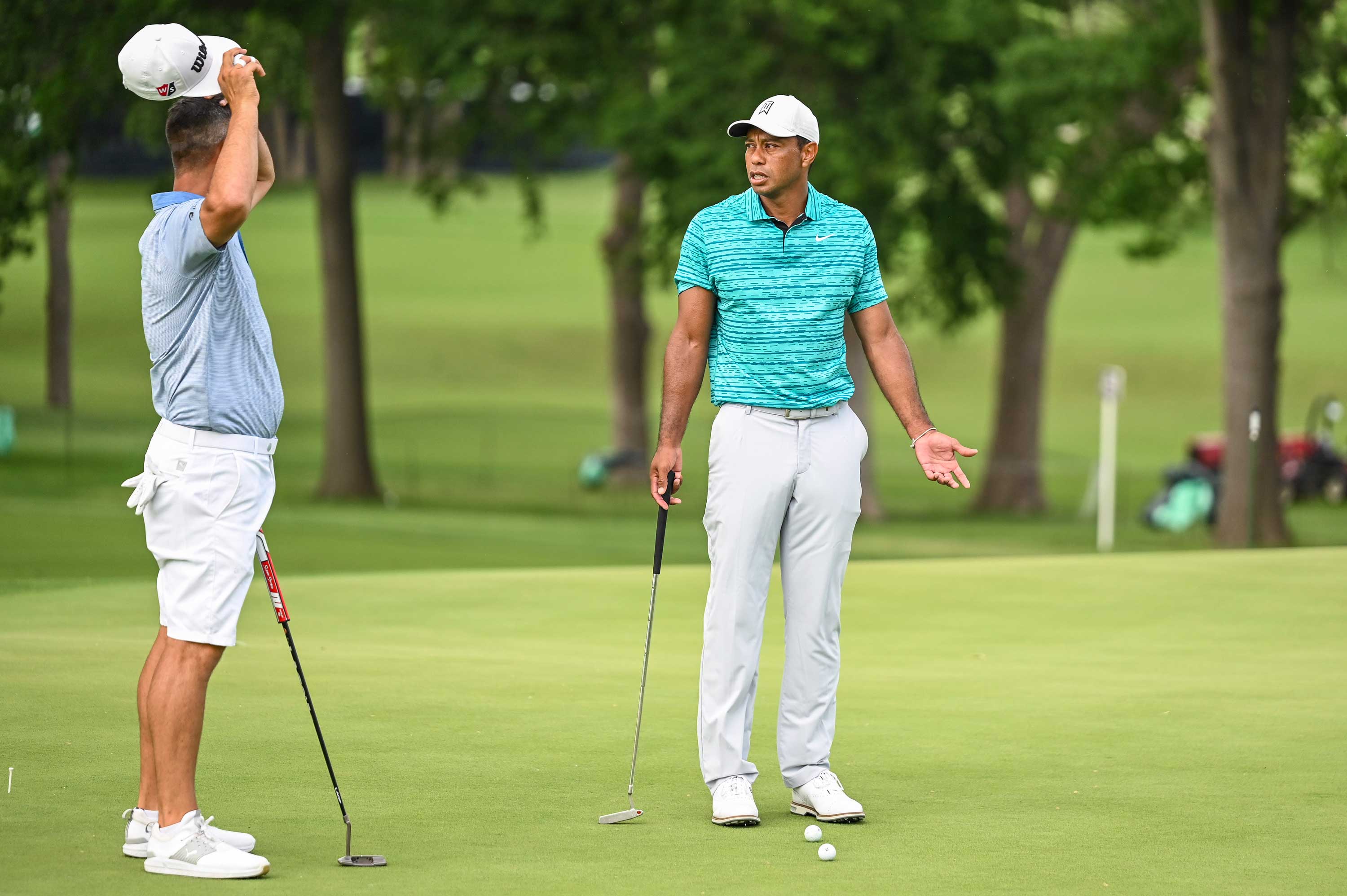 PGA Championship 2022 Tiger Woods plays Sunday practice round at Southern Hills, set to compete in major Golf News and Tour Information GolfDigest