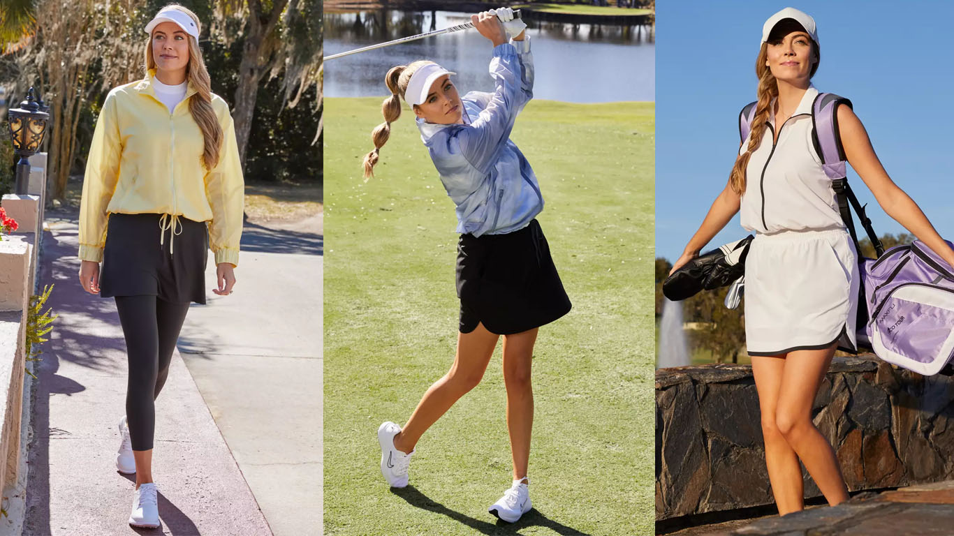 How designers for Calia's first golf collection shifted from