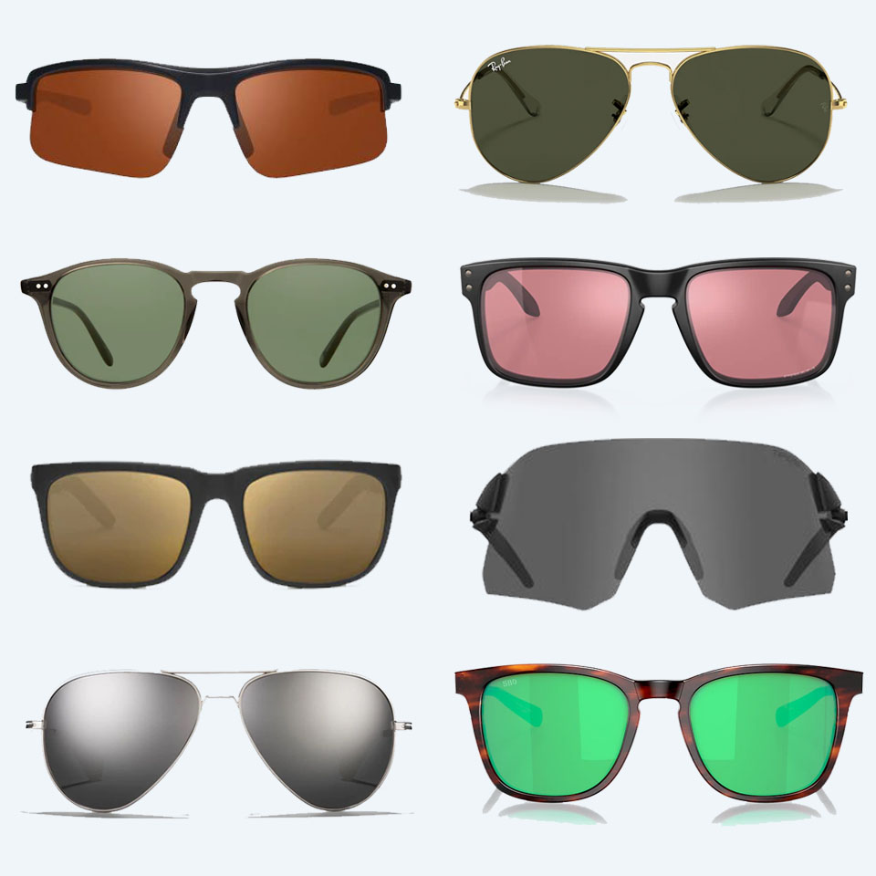Big Set Of Fashionable Black Sunglasses On White Background Black Glasses  Isolated With Shadow For Your Design Stock Illustration - Download Image  Now - iStock