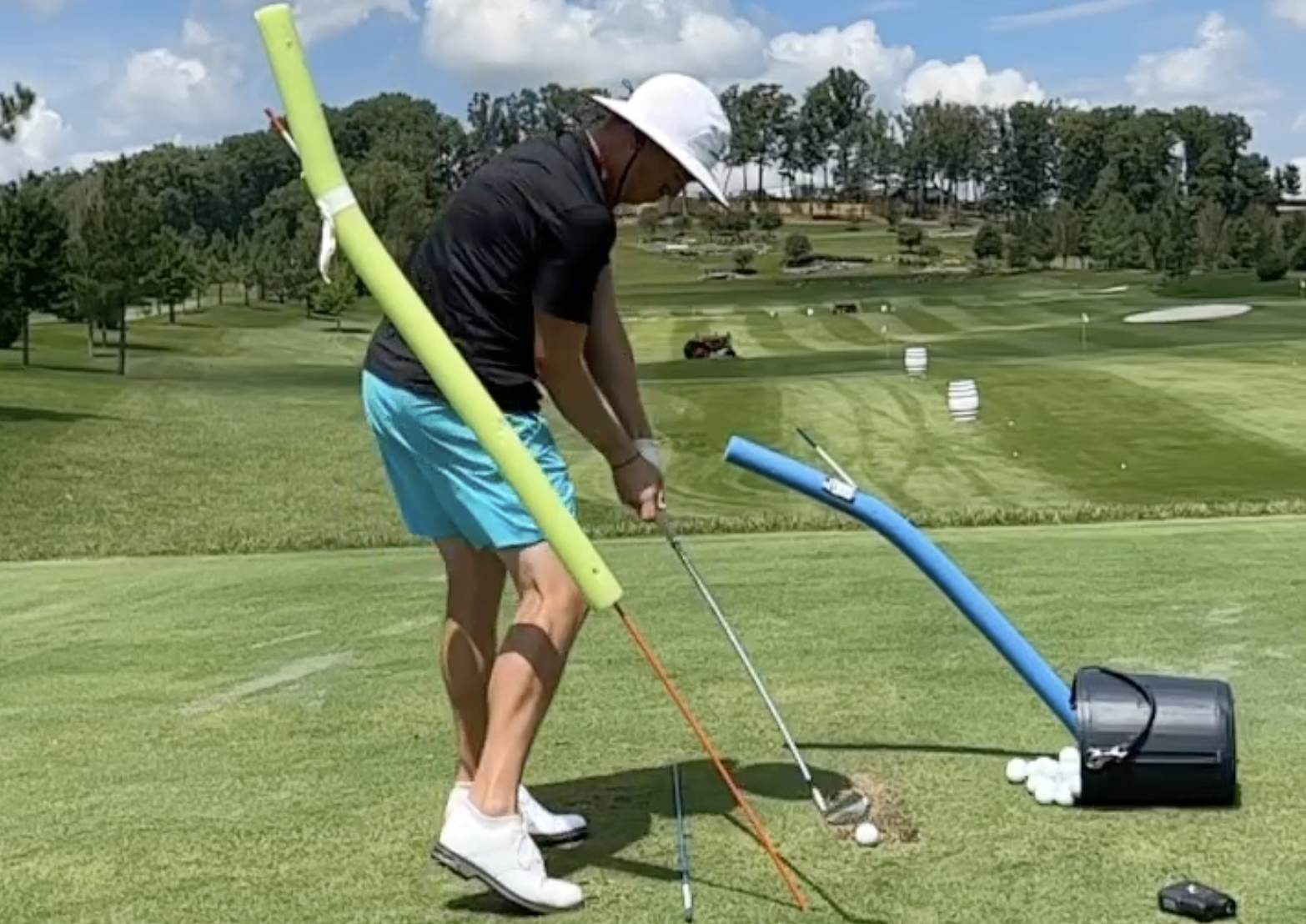 Justin Thomas intense pre-Ryder Cup golf swing drill video, explained Instruction GolfDigest