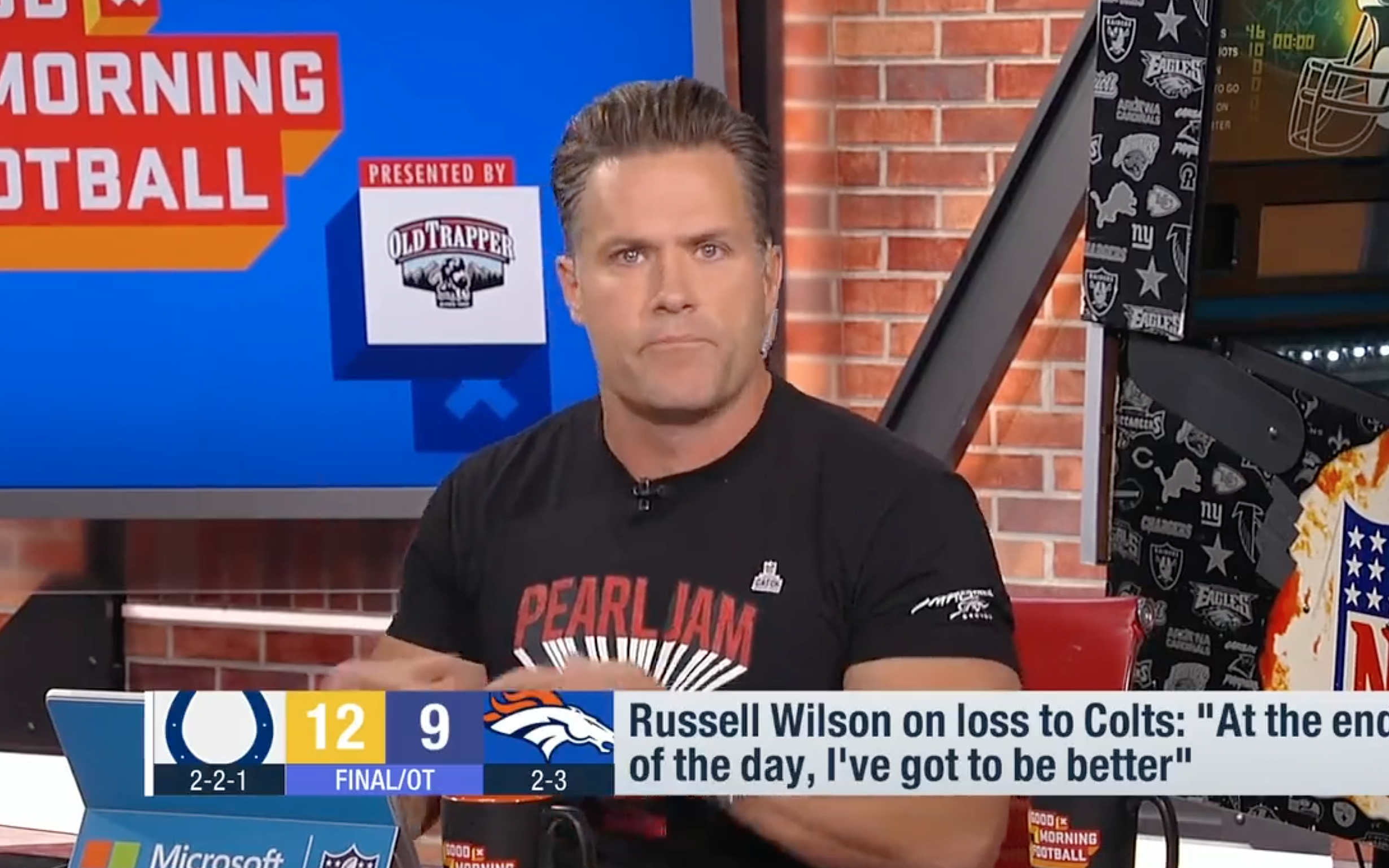 Kyle Brandt absolutely torched Russell Wilson on 'Good Morning