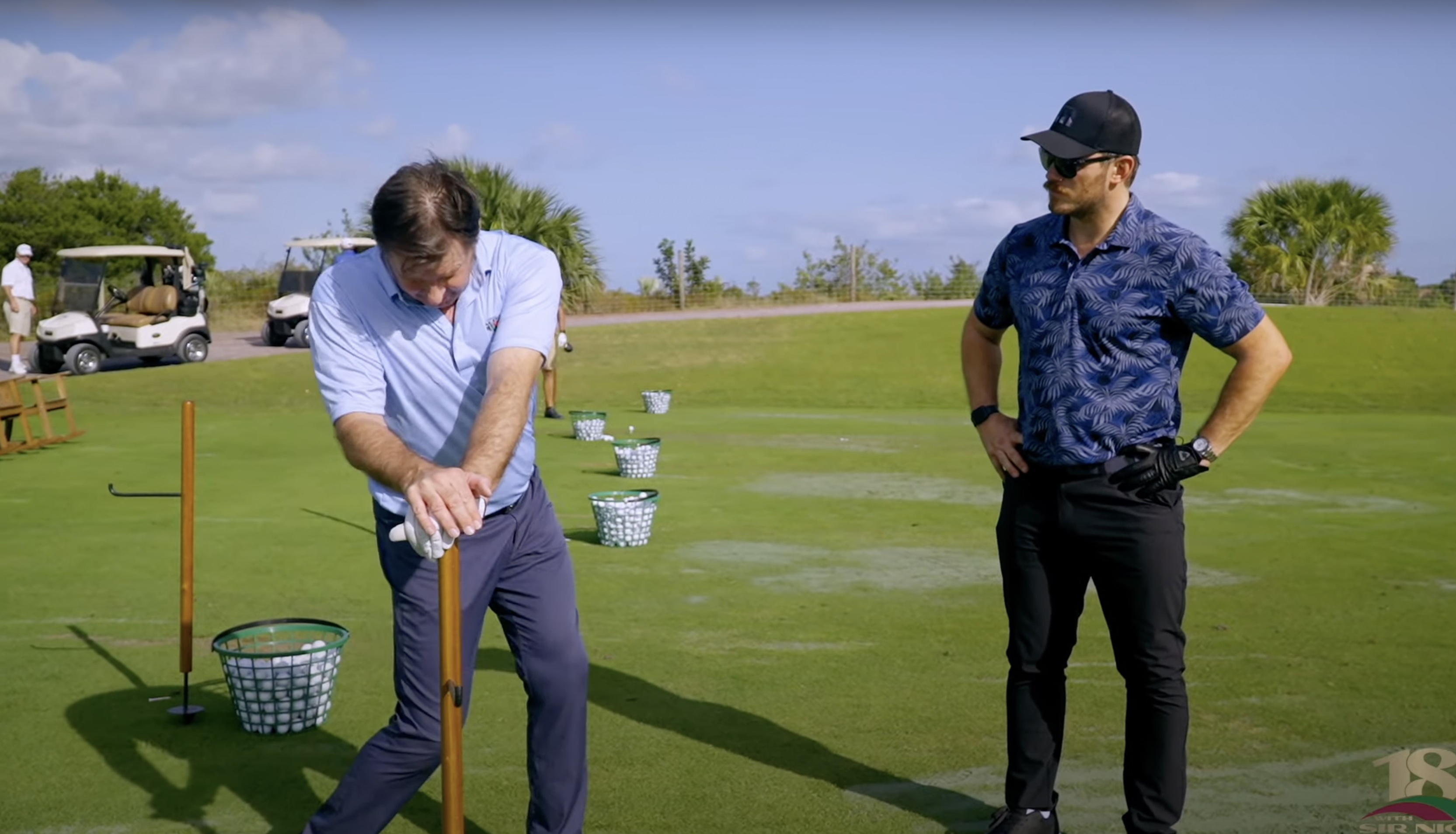 The swing tip Nick Faldo gave Chris Pratt that helped him hit more greens Instruction GolfDigest