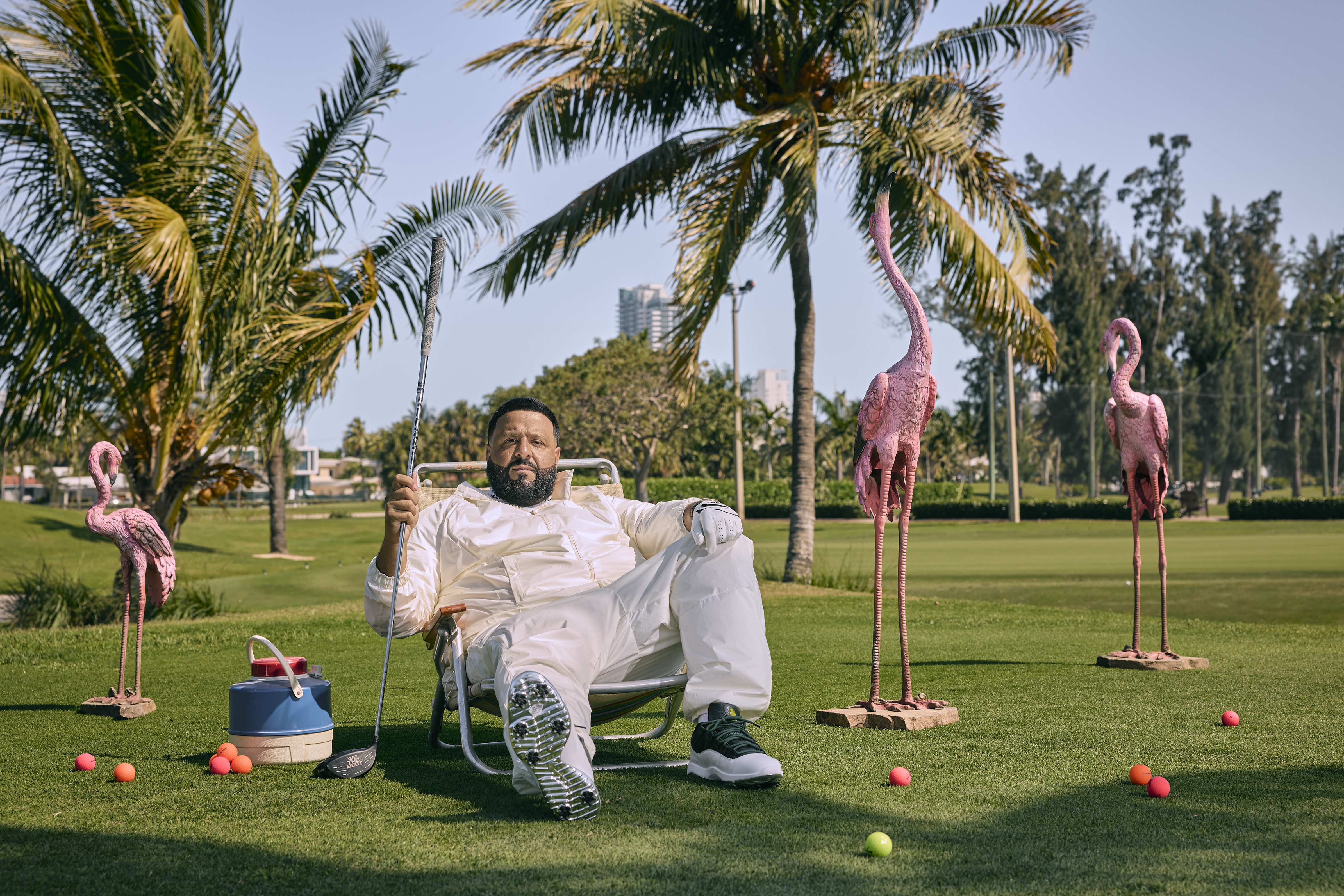 DJ Khaled - Great golf ⛳️ love and blessings ! Love is
