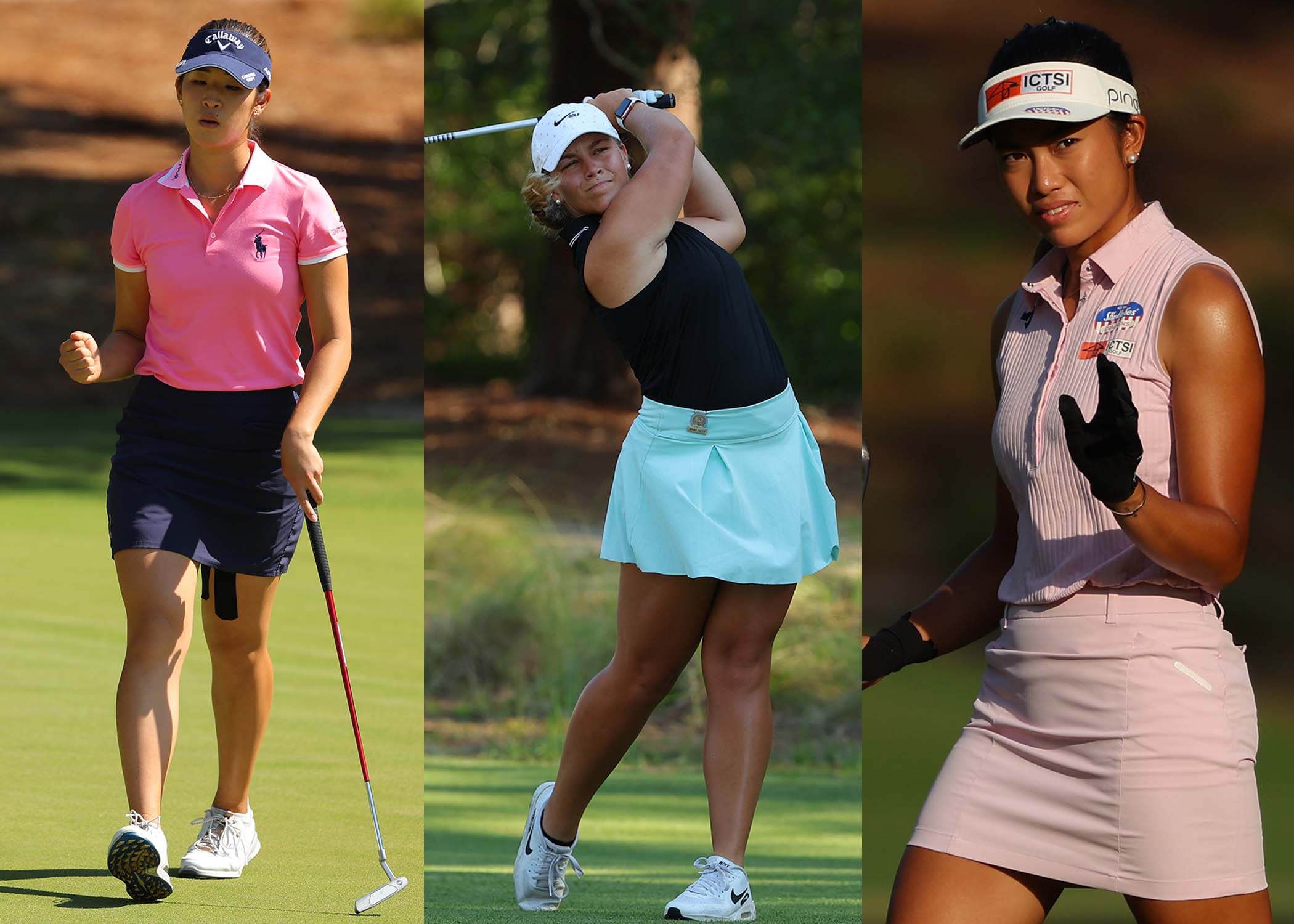 Our favorite outfits from the U.S. Women's Open so far, Golf Equipment:  Clubs, Balls, Bags