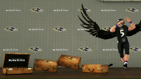 Image result for joe flacco raven wings